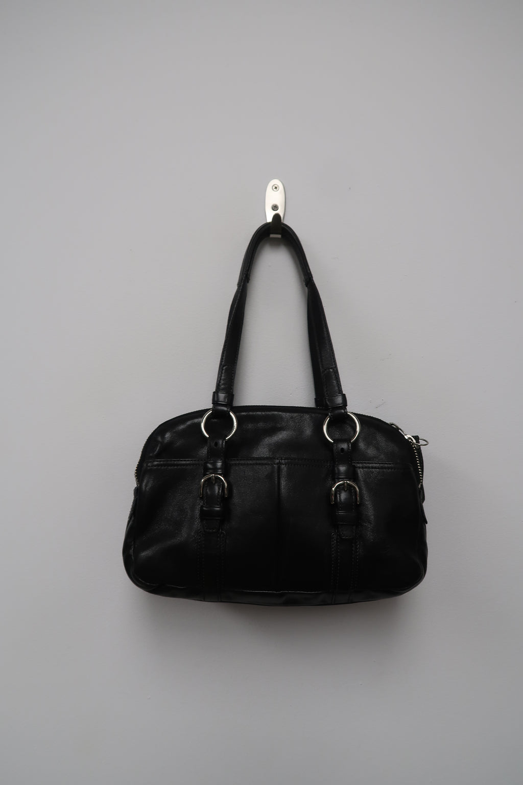 Vintage Coach Bonnie Black Leather Soho Satchel