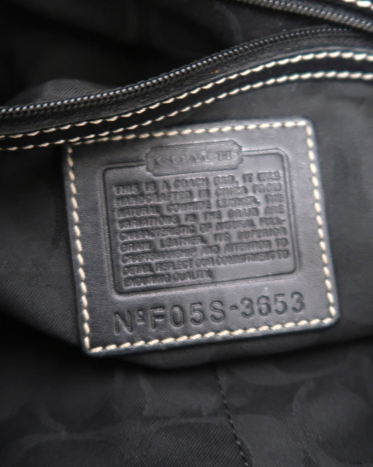 Vintage Coach Soho black shoulder bag