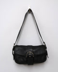Vintage Coach Soho black shoulder bag