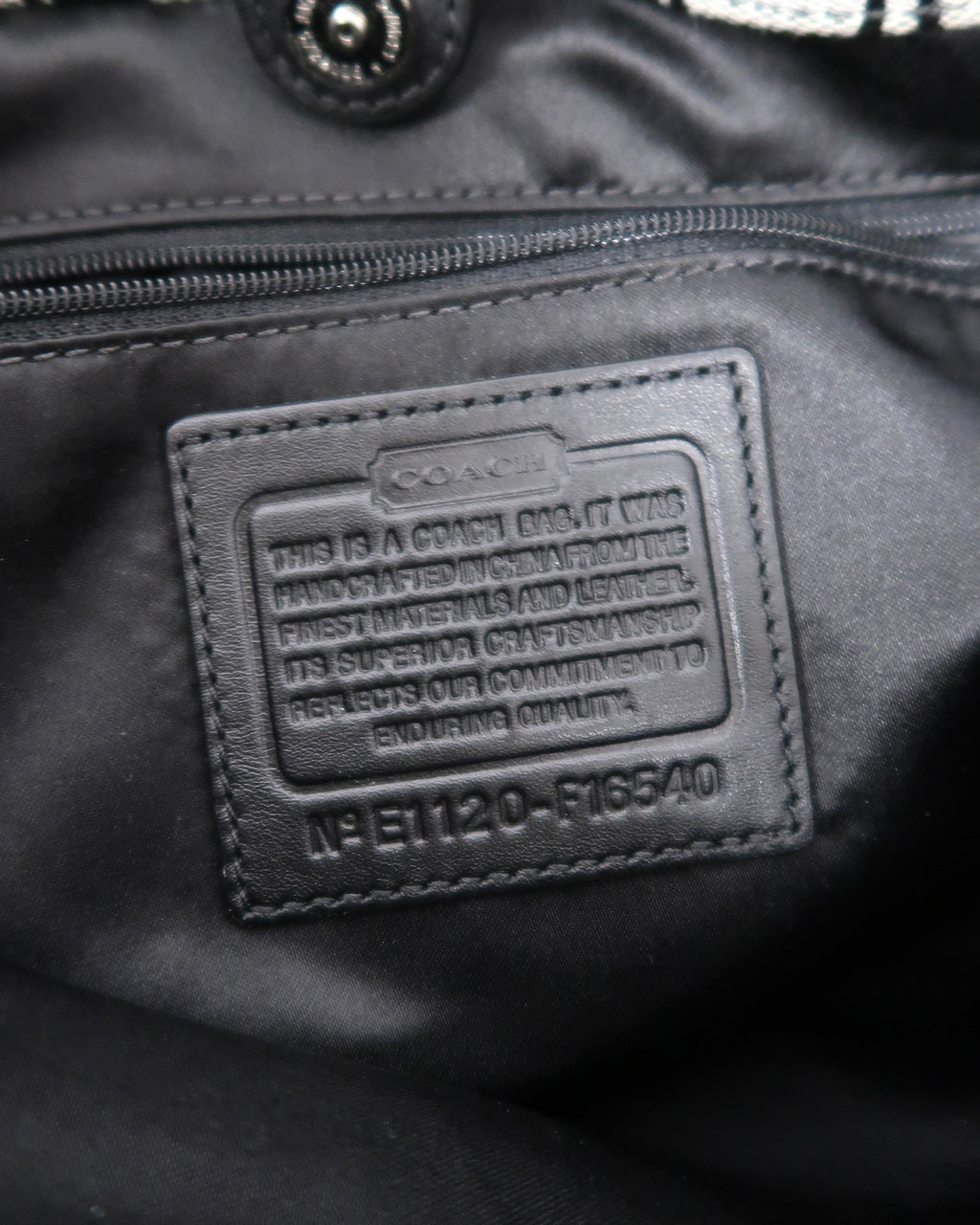 Coach Penelope Signature Carryall Tote Bag