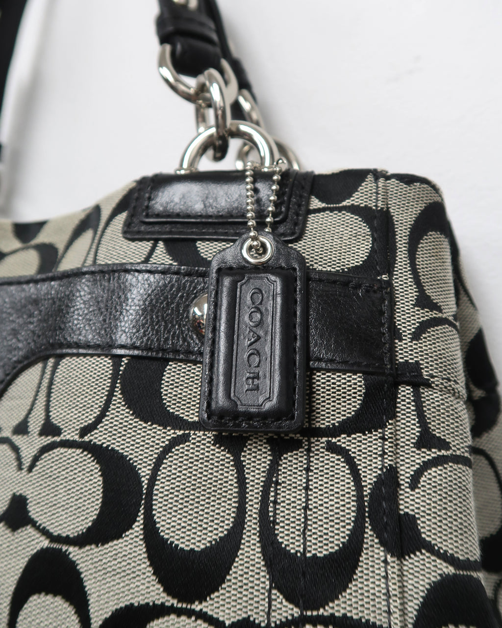 Coach Penelope Signature Carryall Tote Bag