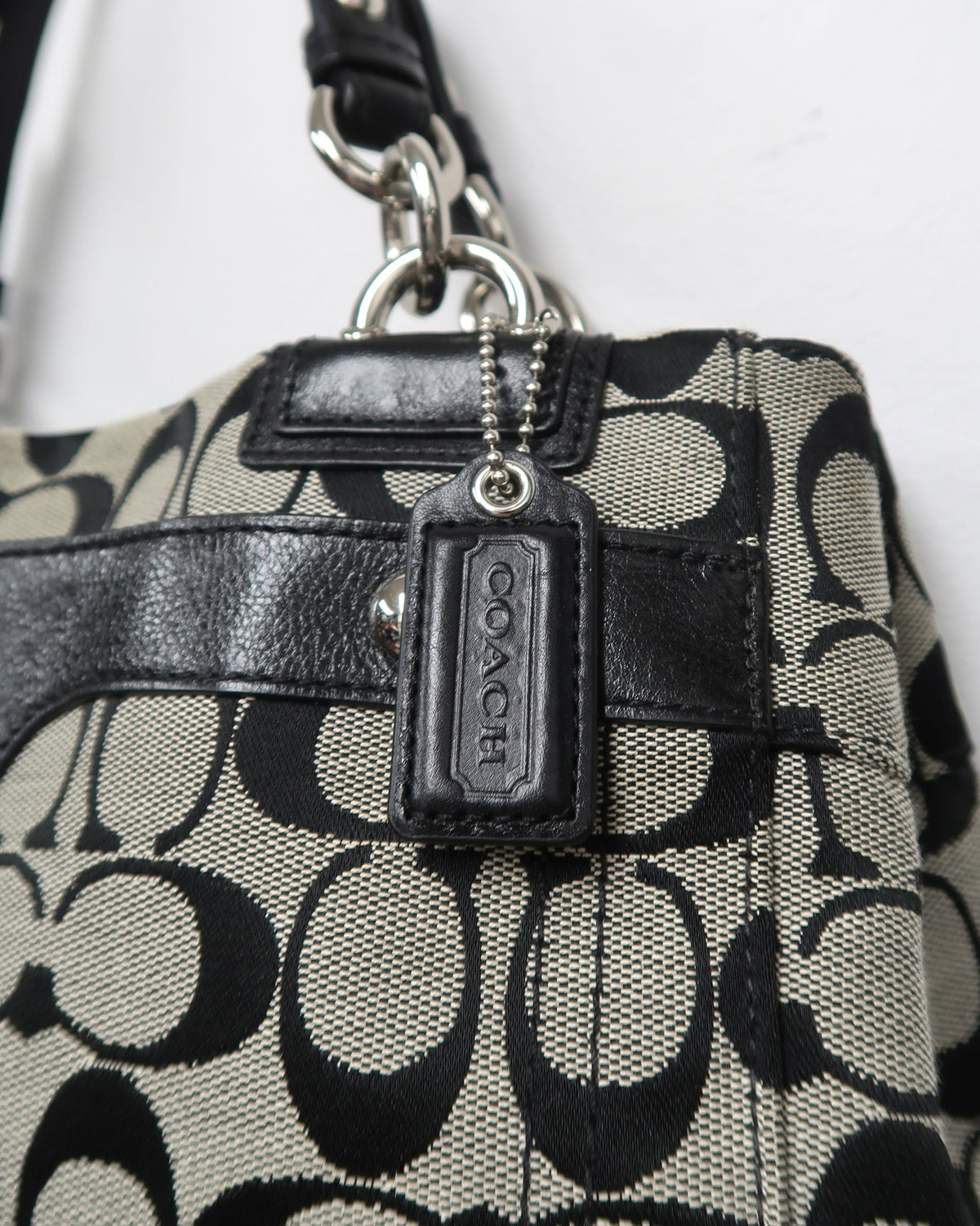 Coach Penelope Signature Carryall Tote Bag