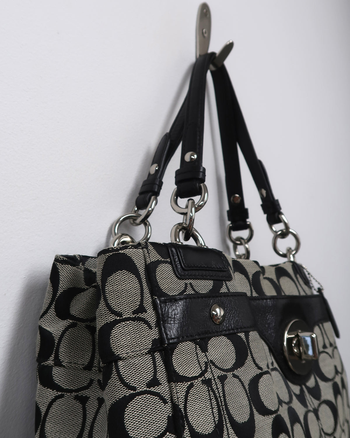 Coach Penelope Signature Carryall Tote Bag