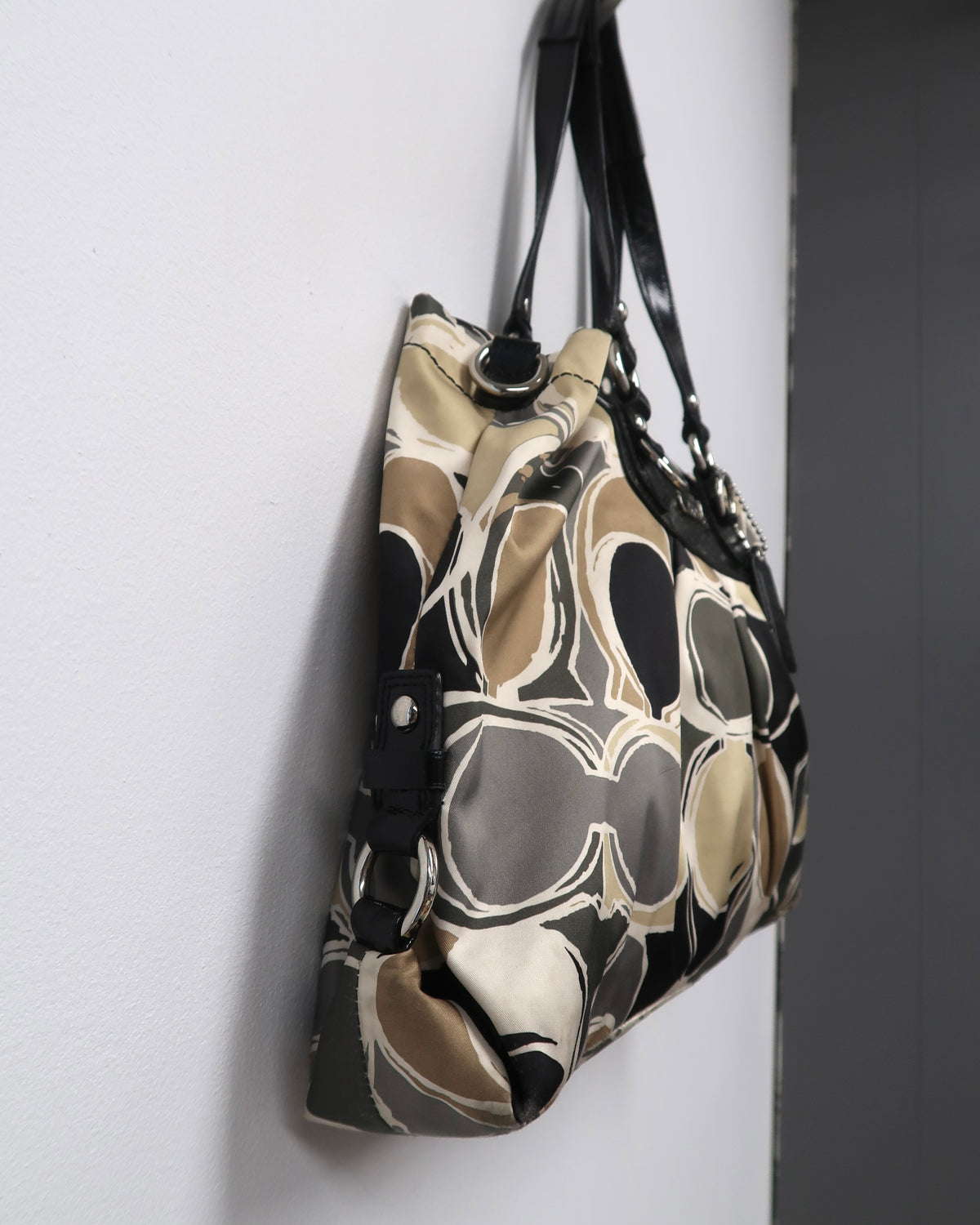 Coach Ashley Signature satin shoulder bag