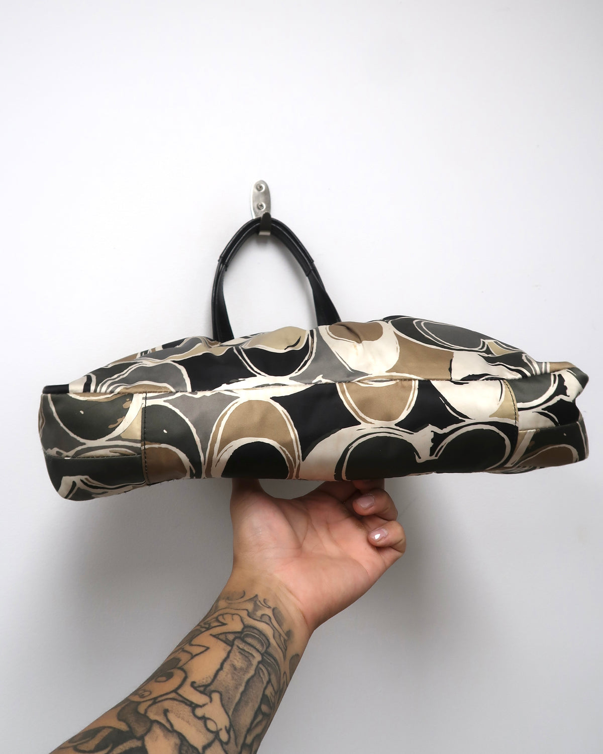 Coach Ashley Signature satin shoulder bag
