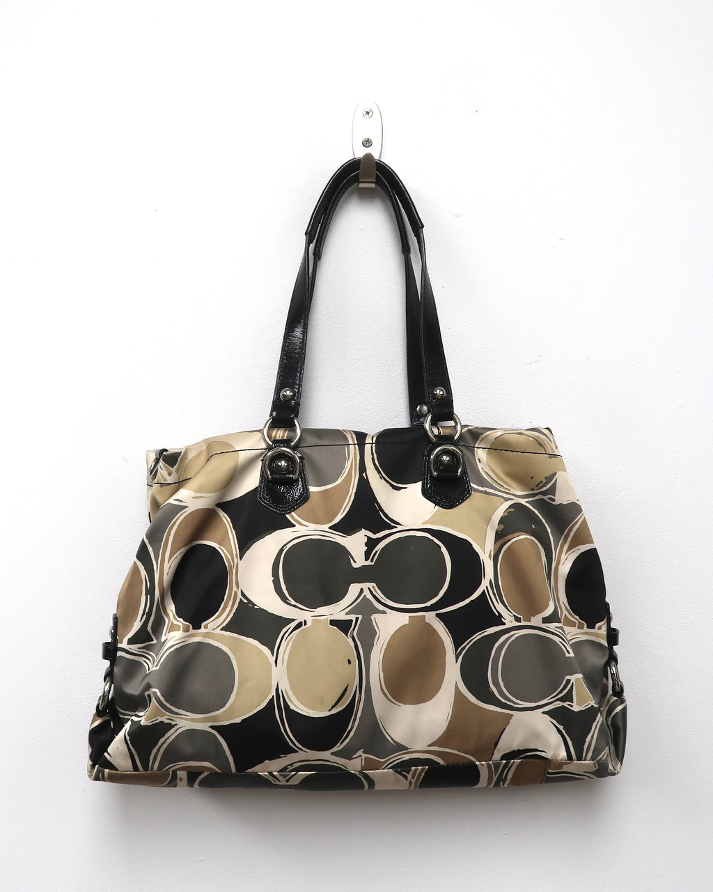 Coach Ashley Signature satin shoulder bag