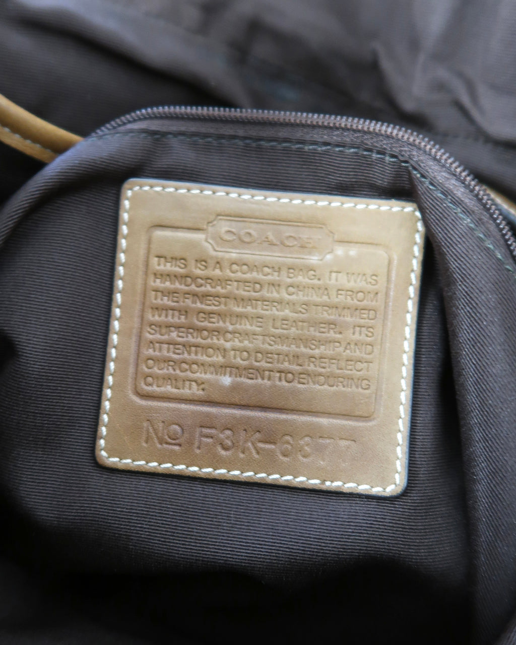 Vintage Coach Soho Signature Flap Shoulder Bag