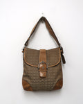Vintage Coach Soho Signature Flap Shoulder Bag
