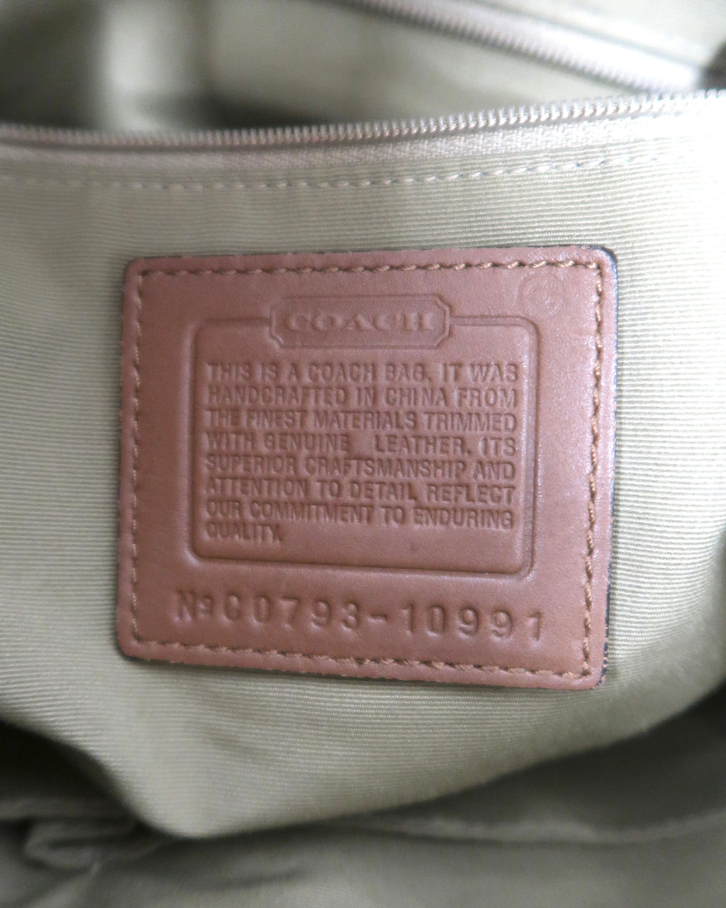 Vintage Coach Signature Chelsea Hobo Bag