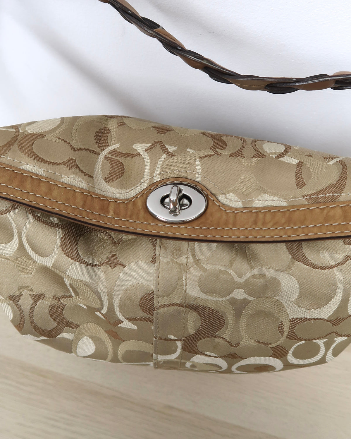 Vintage Coach Signature Chelsea Hobo Bag