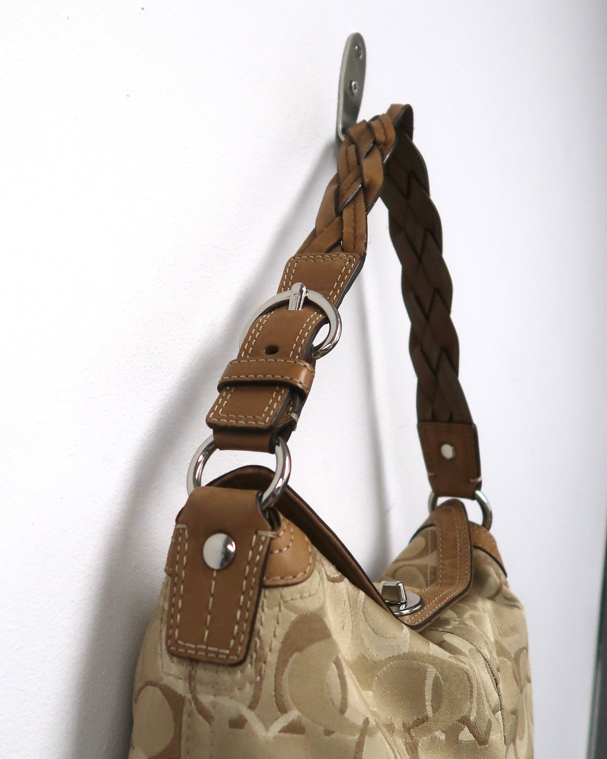 Vintage Coach Signature Chelsea Hobo Bag