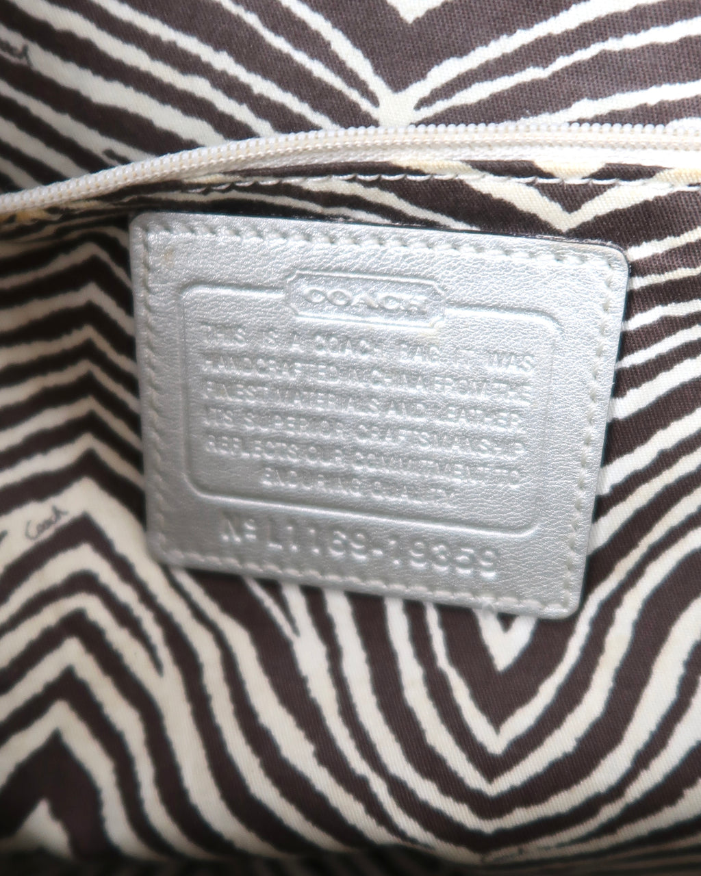 Coach Hamptons Straw Tote Bag