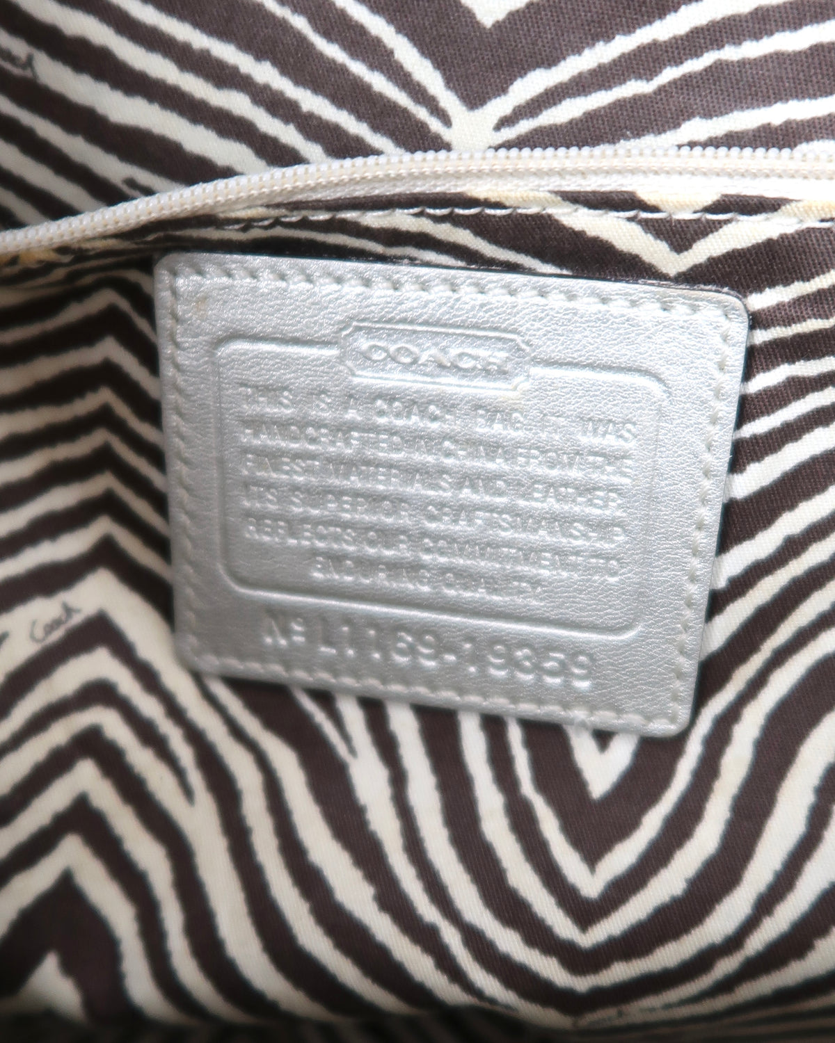 Coach Hamptons Straw Tote Bag