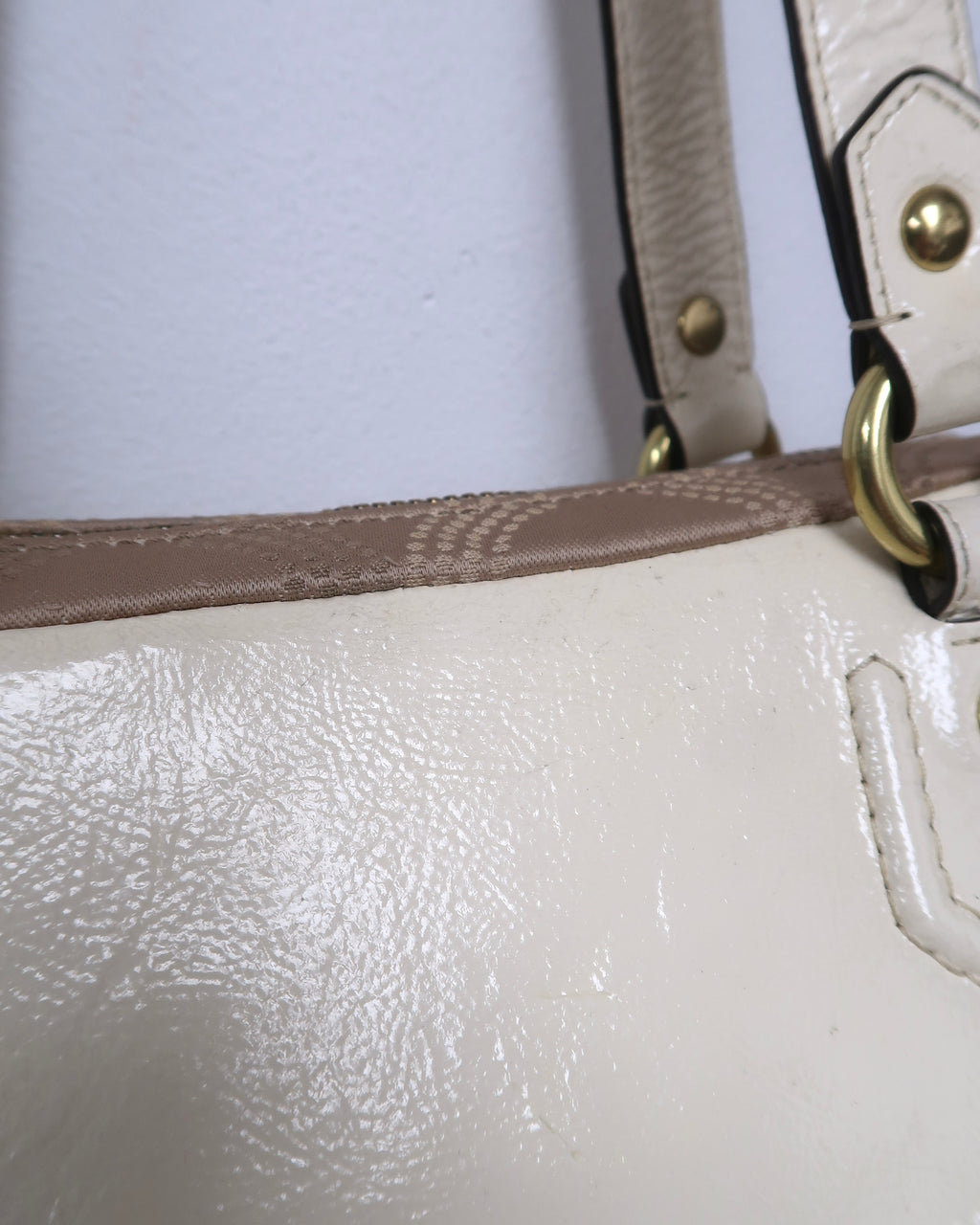 Coach Ashley Dotted Op Art carryall handbag