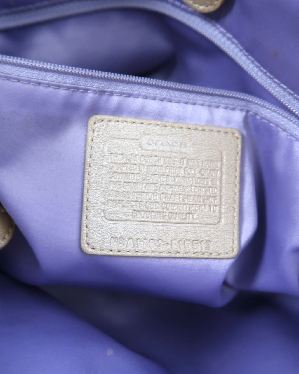 Coach Ashley Leather Shoulder Bag