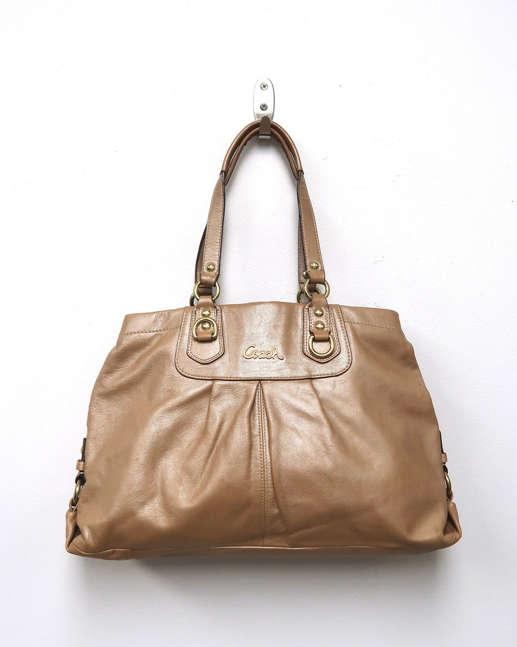 Coach Ashley Leather Shoulder Bag