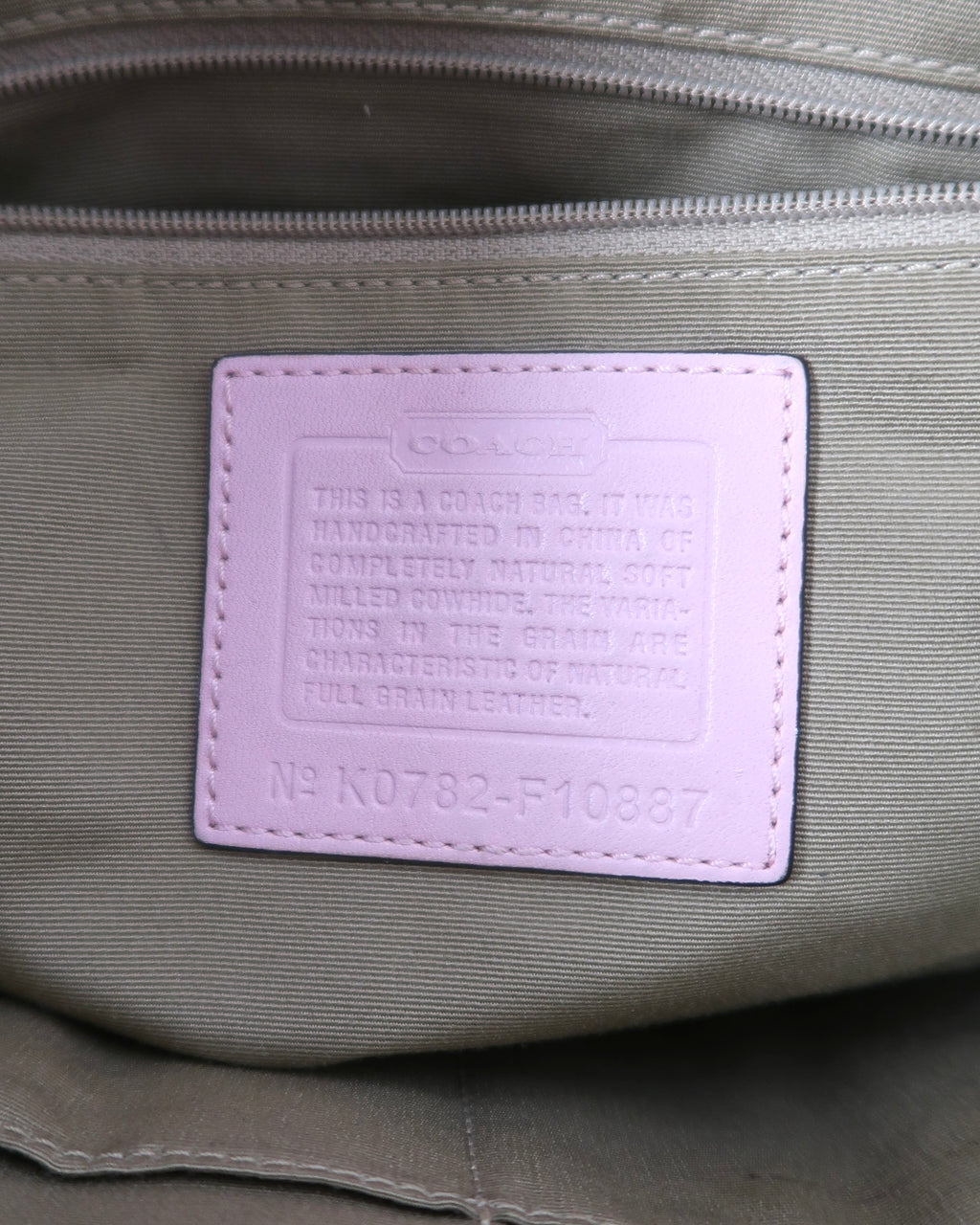 Coach Chelsea Pebbled Leather Satchel
