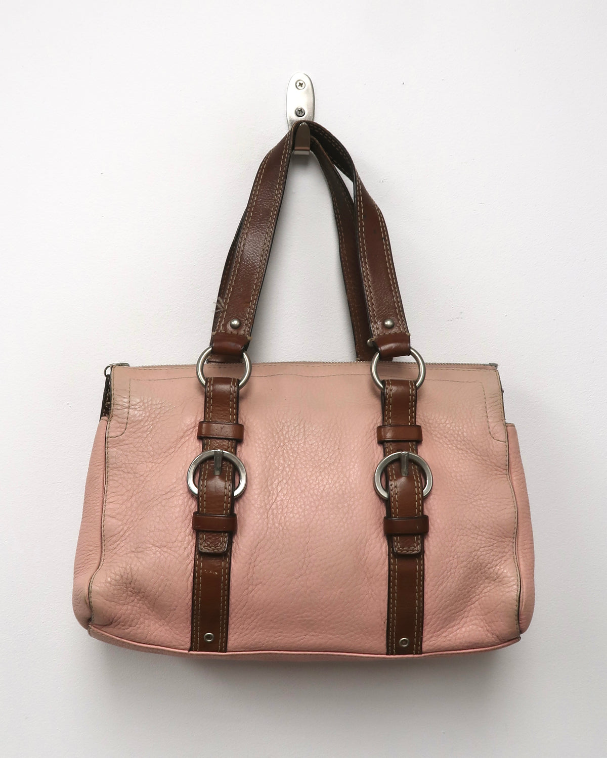 Coach Chelsea Pebbled Leather Satchel