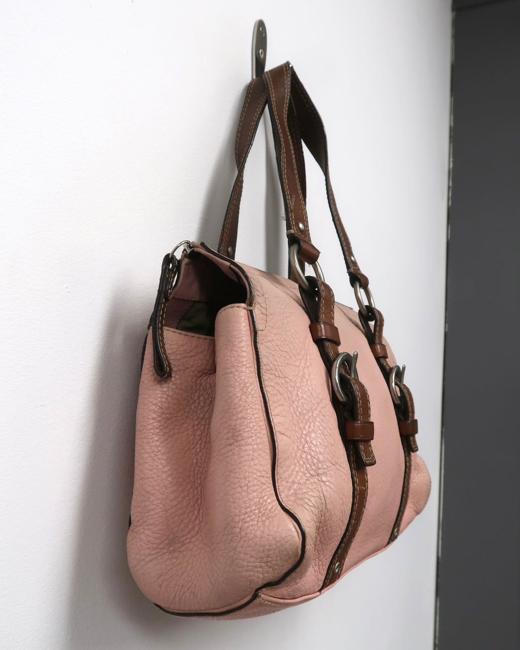 Coach Chelsea Pebbled Leather Satchel