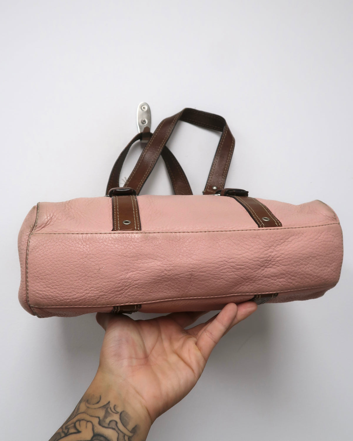 Coach Chelsea Pebbled Leather Satchel