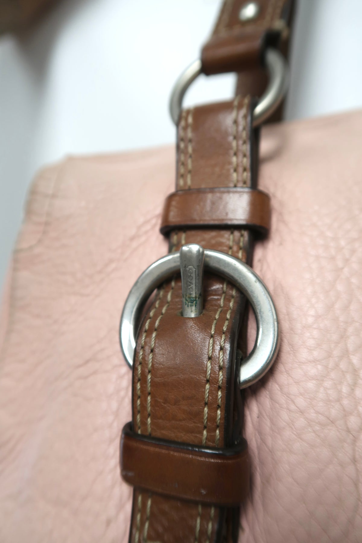 Coach Chelsea Pebbled Leather Satchel