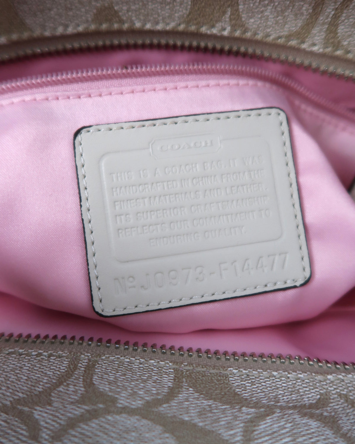 Vintage Coach Chelsea Heritage Signature Tote Bag