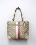Vintage Coach Chelsea Heritage Signature Tote Bag