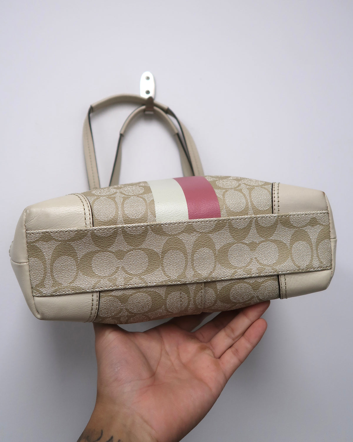 Vintage Coach Chelsea Heritage Signature Tote Bag