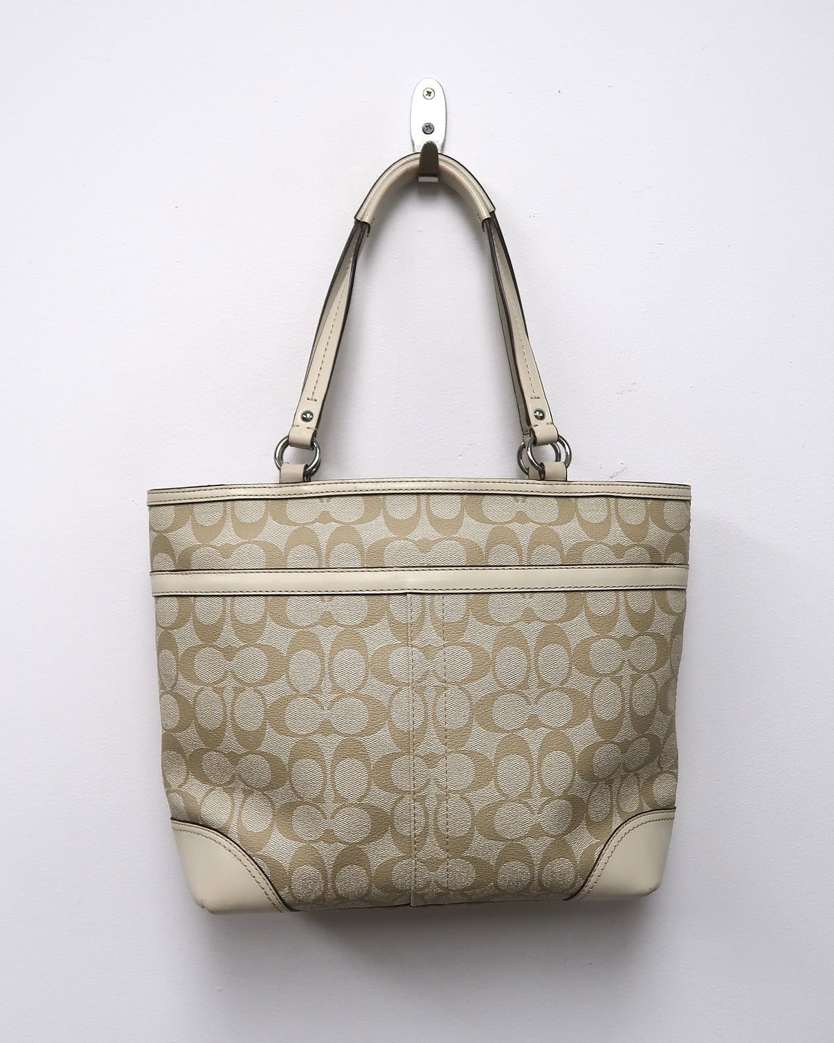 Vintage Coach Chelsea Heritage Signature Tote Bag
