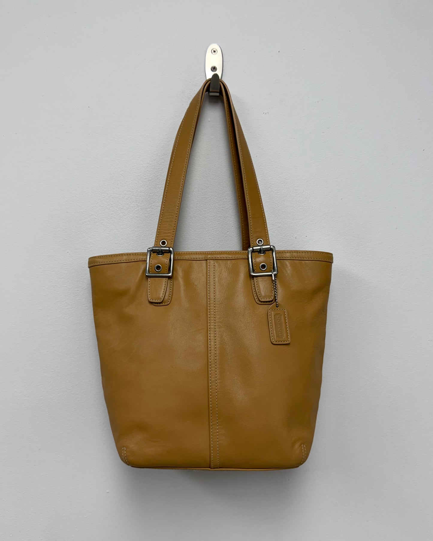 Coach Vintage Hamptons Beige Soft Leather Tote