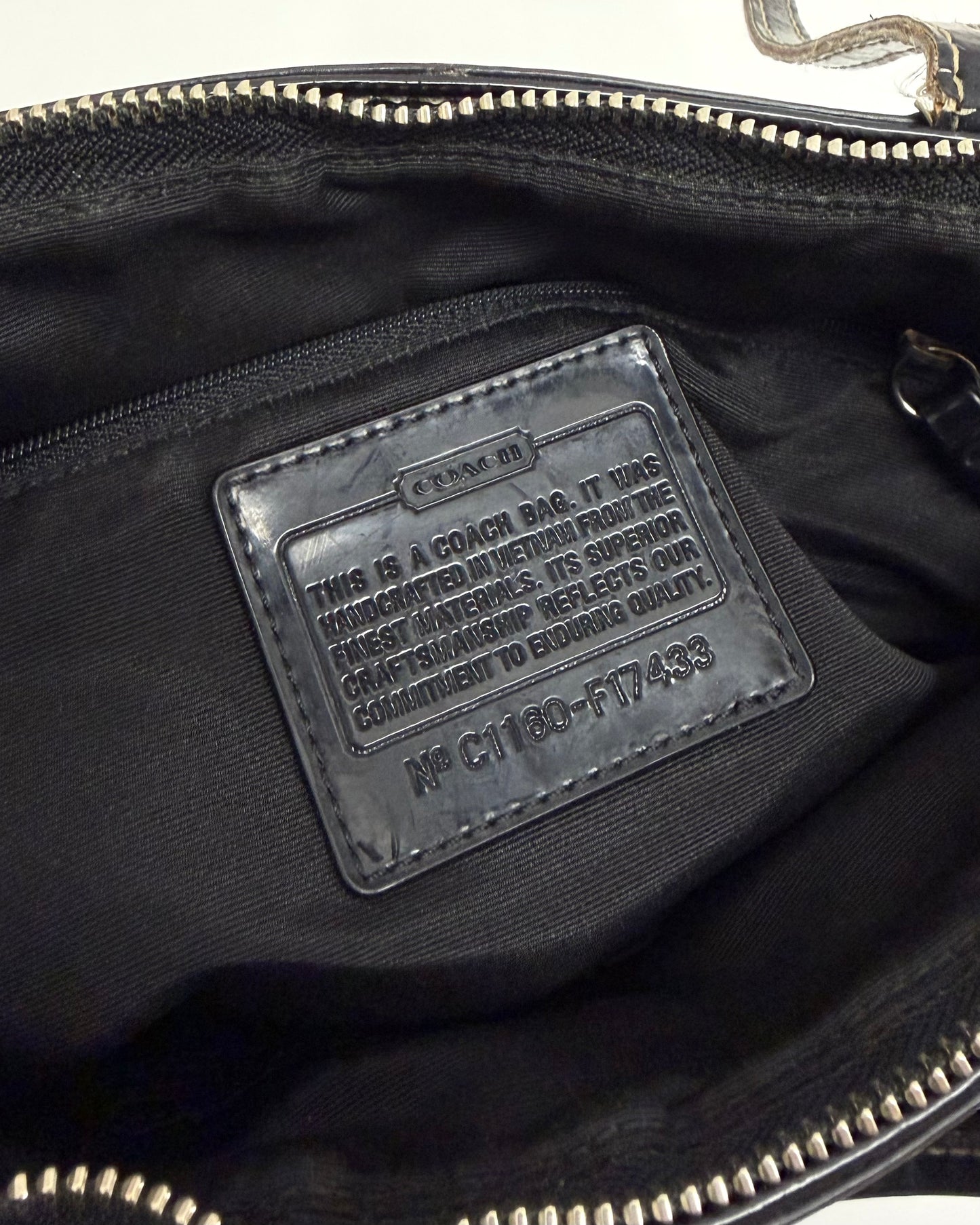 Coach tote handbag