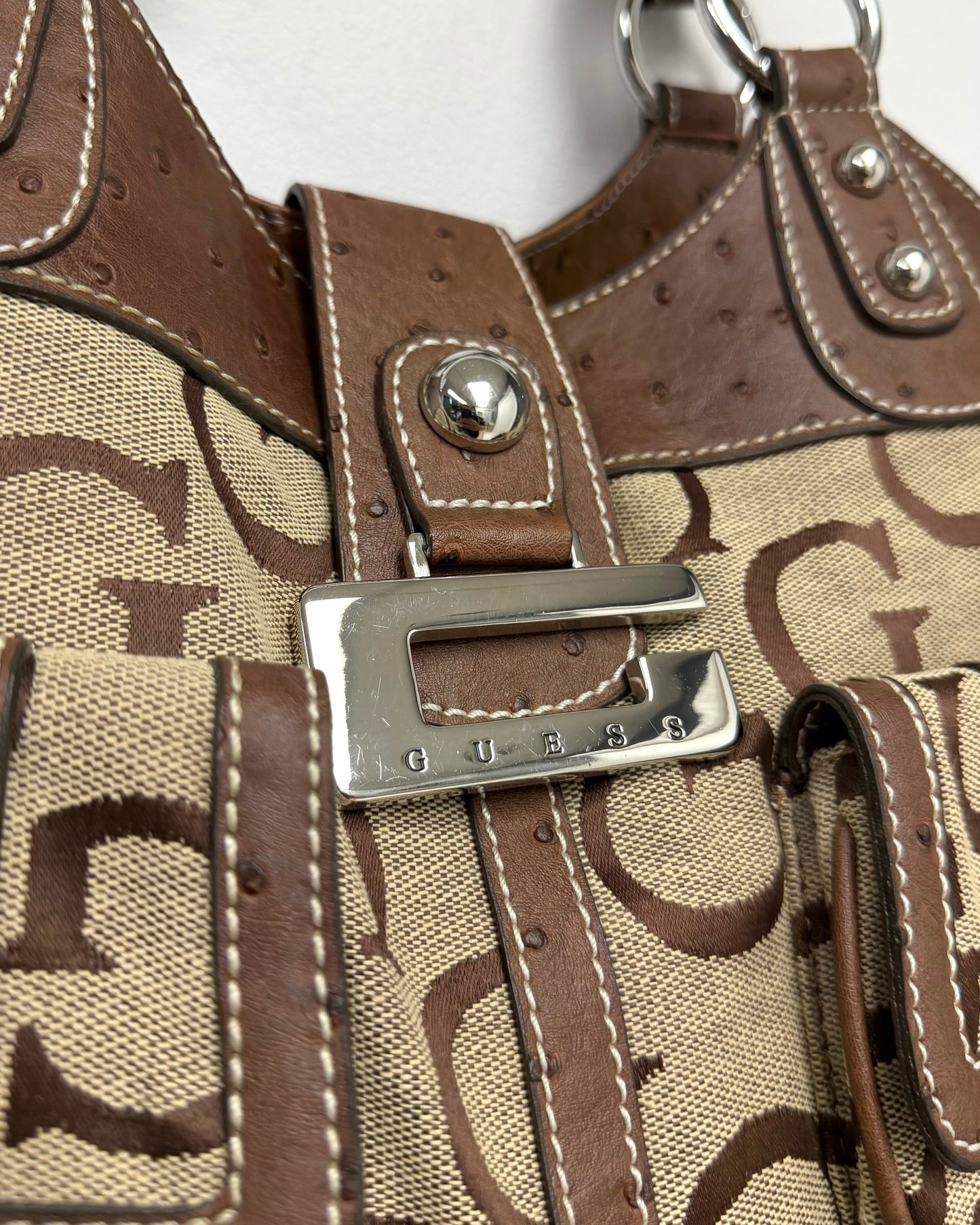 Vintage Guess Satchel Handbag