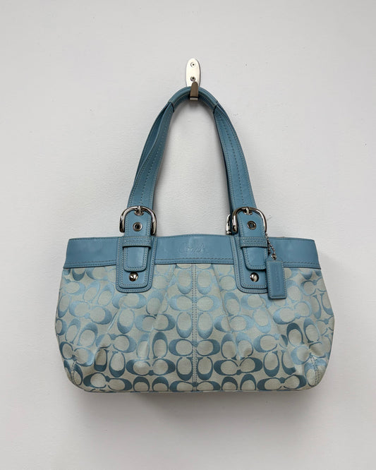 Coach Soho Pleated Signature Shoulder tote