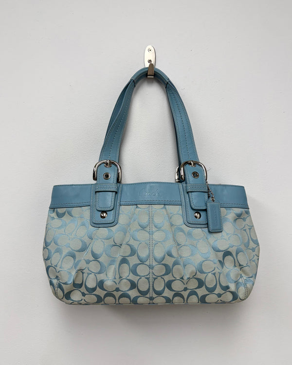 Coach Soho Pleated Signature Shoulder tote
