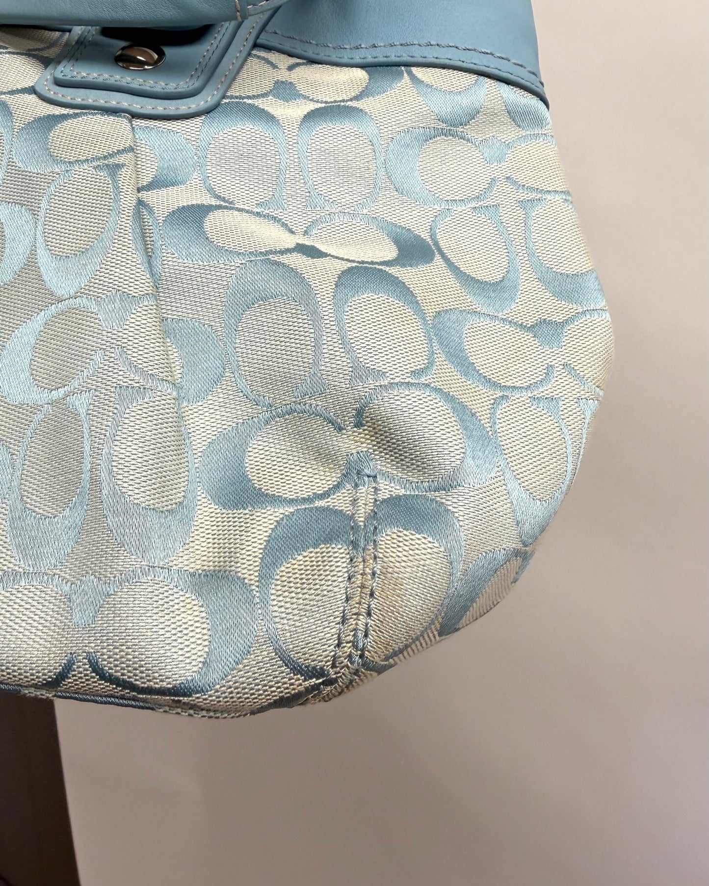 Coach Soho Pleated Signature Shoulder tote