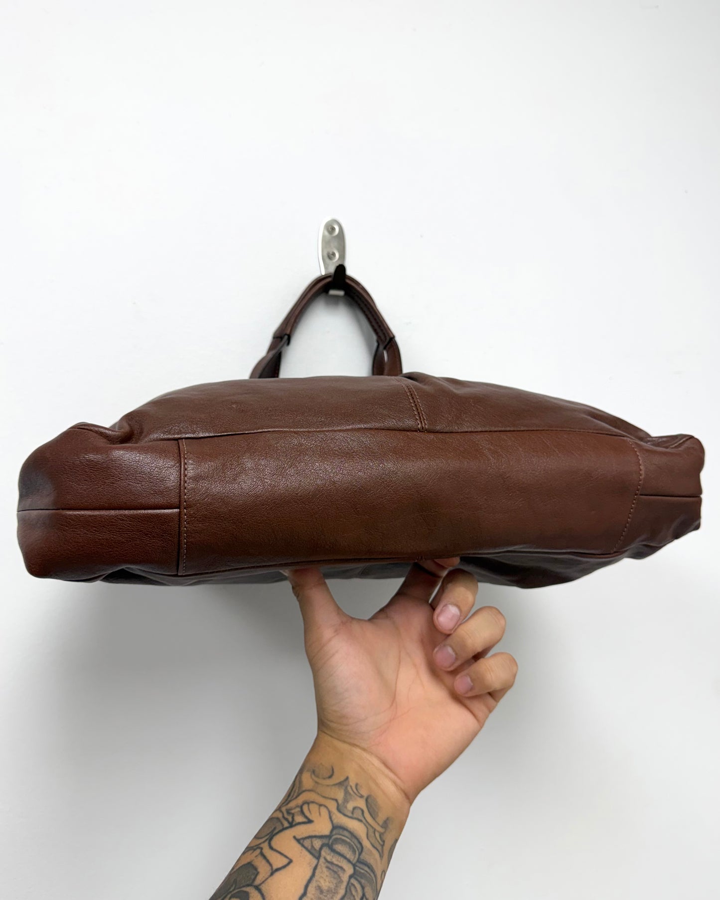 Coach Ashley leather satchel