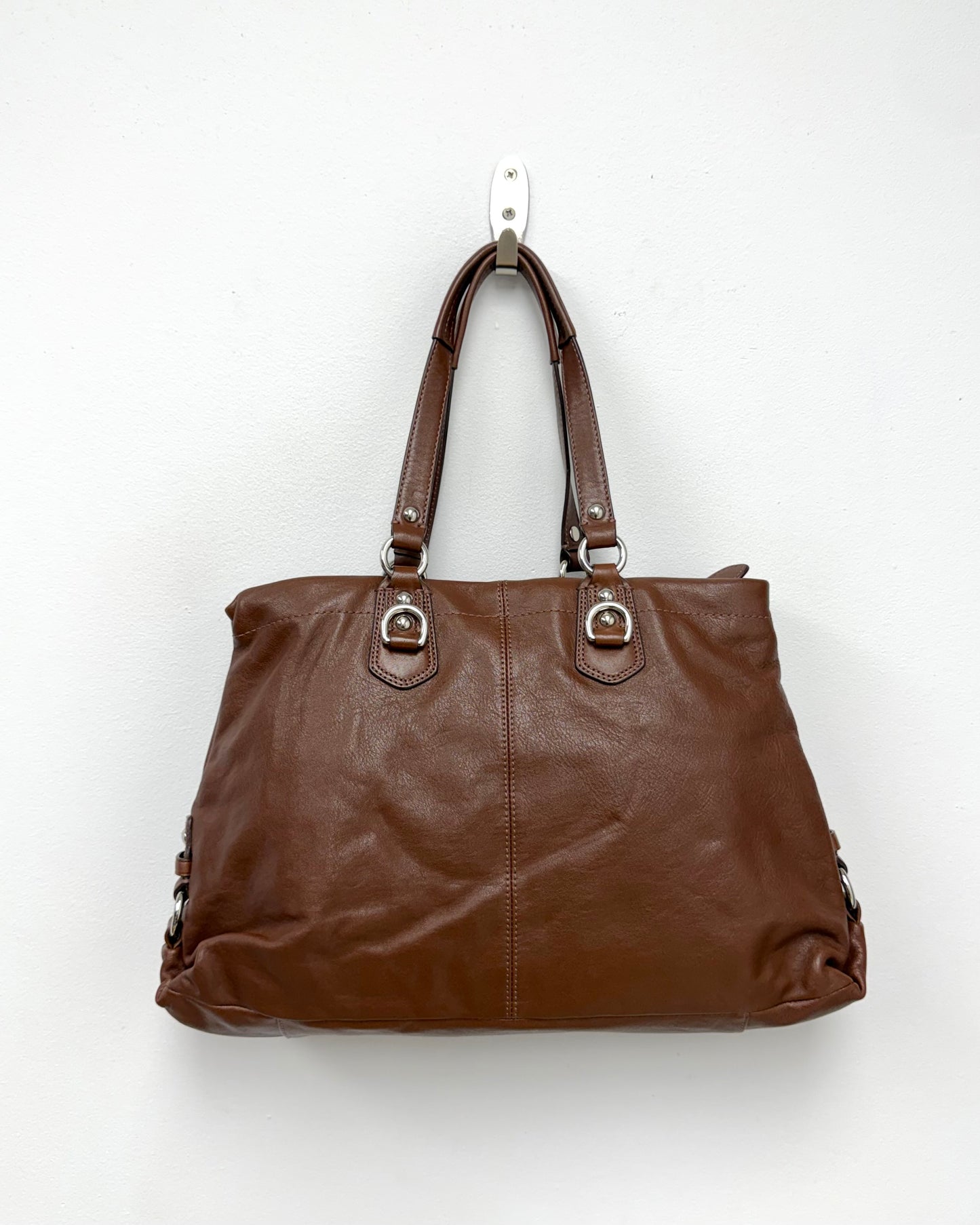 Coach Ashley leather satchel