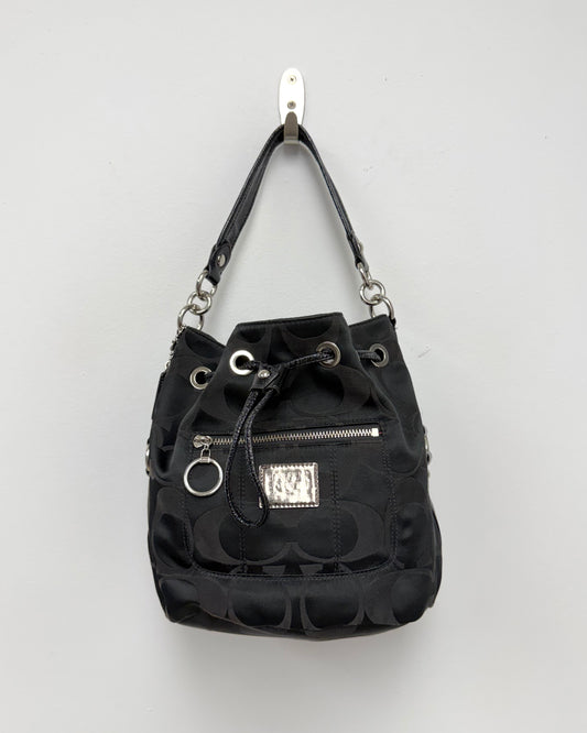 Coach Poppy drawstring bucket purse