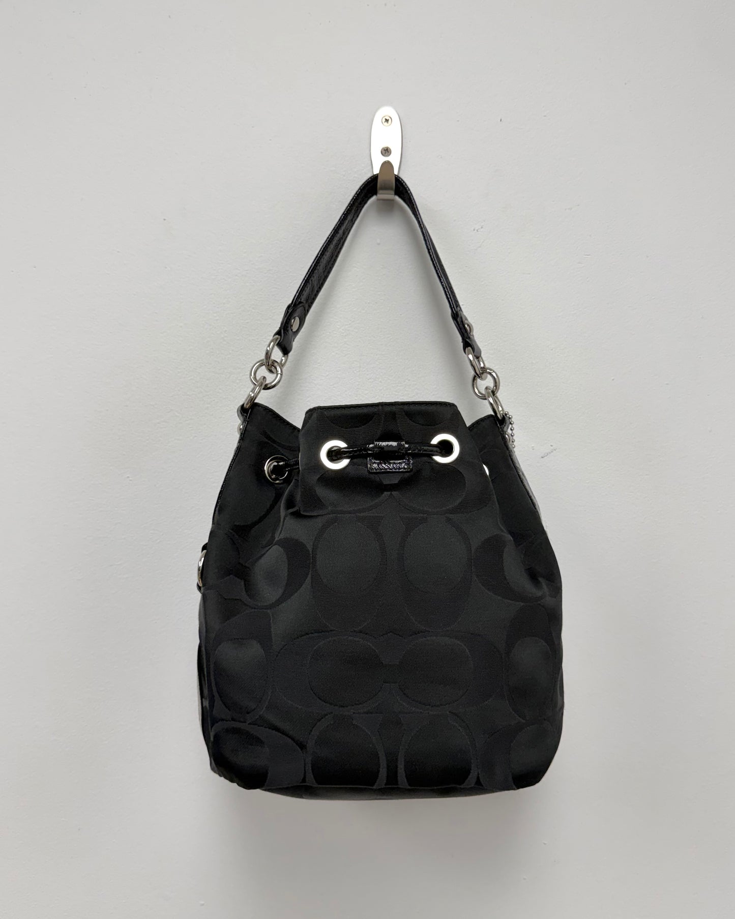 Coach Poppy drawstring bucket purse
