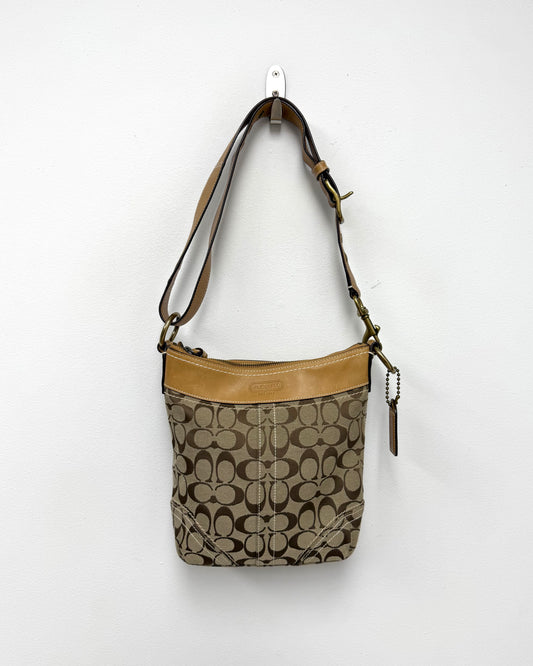 Coach Signature crossbody bag