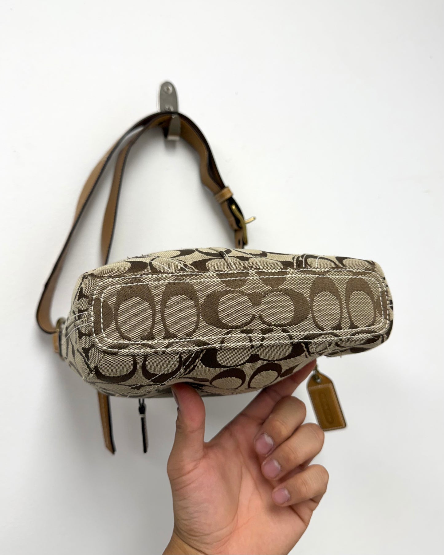 Coach Signature crossbody bag