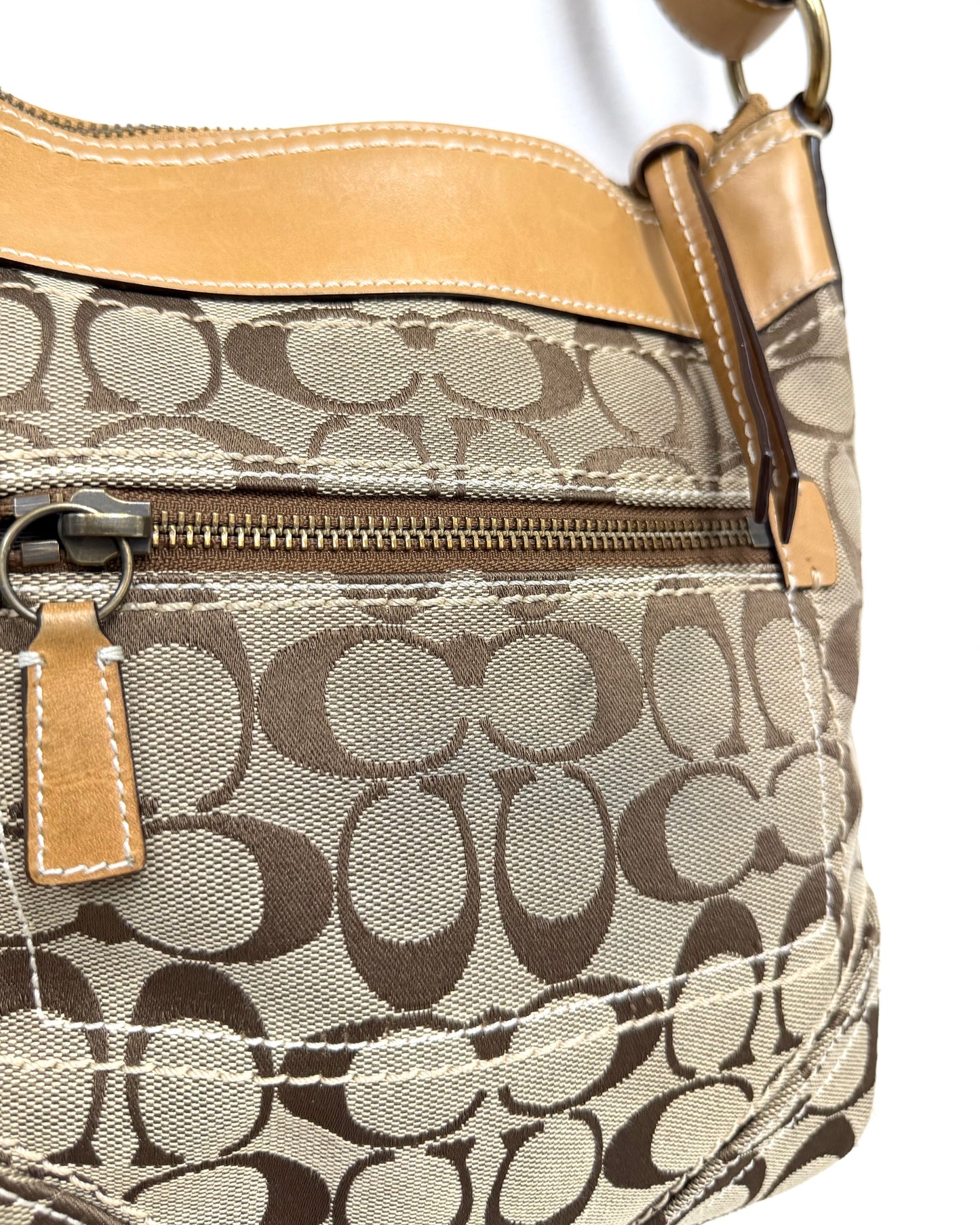 Coach Signature crossbody bag