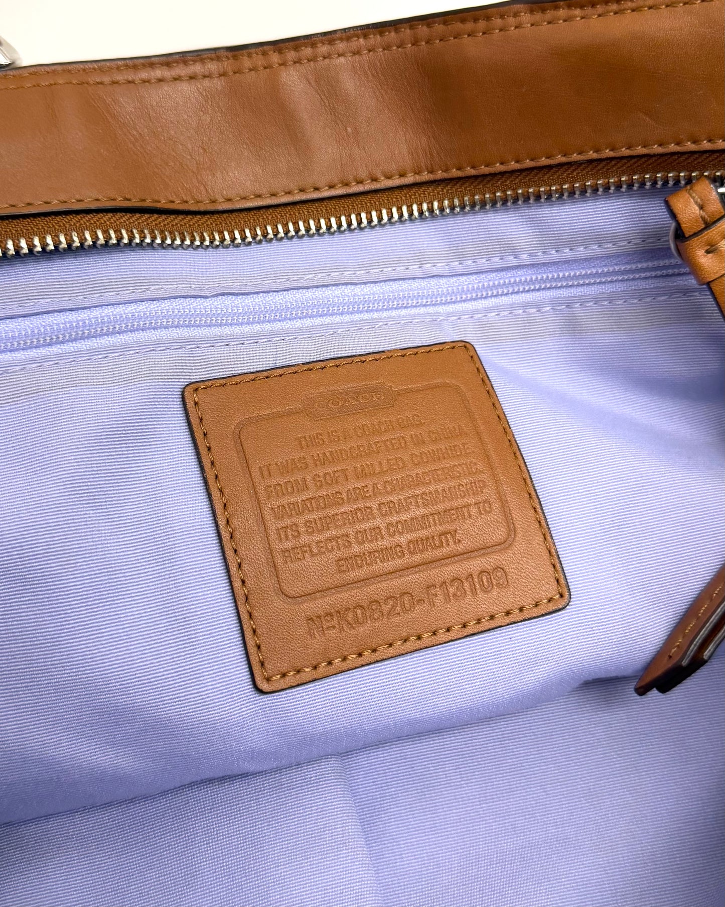 Coach Soho pebbled leather shoulder bag