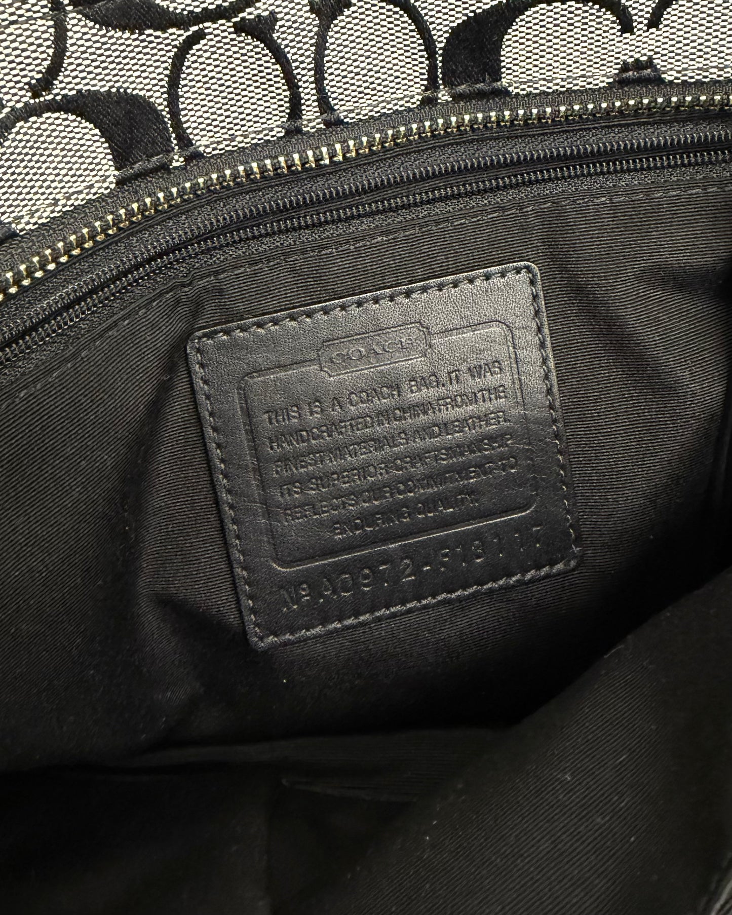 Coach Soho Signature tote bag