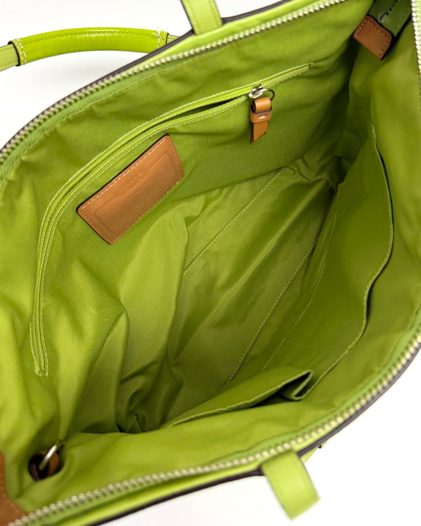 Coach Signature Stripe Tote