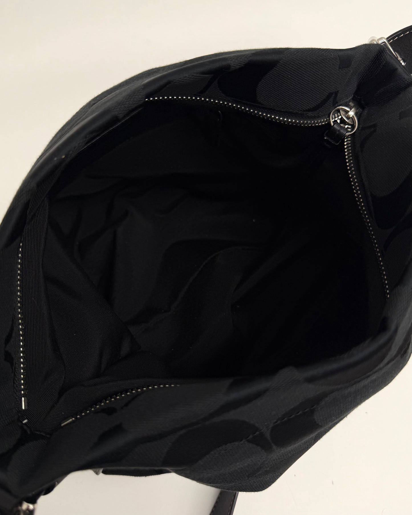 Coach Signature Jacquard duffle shoulder bag