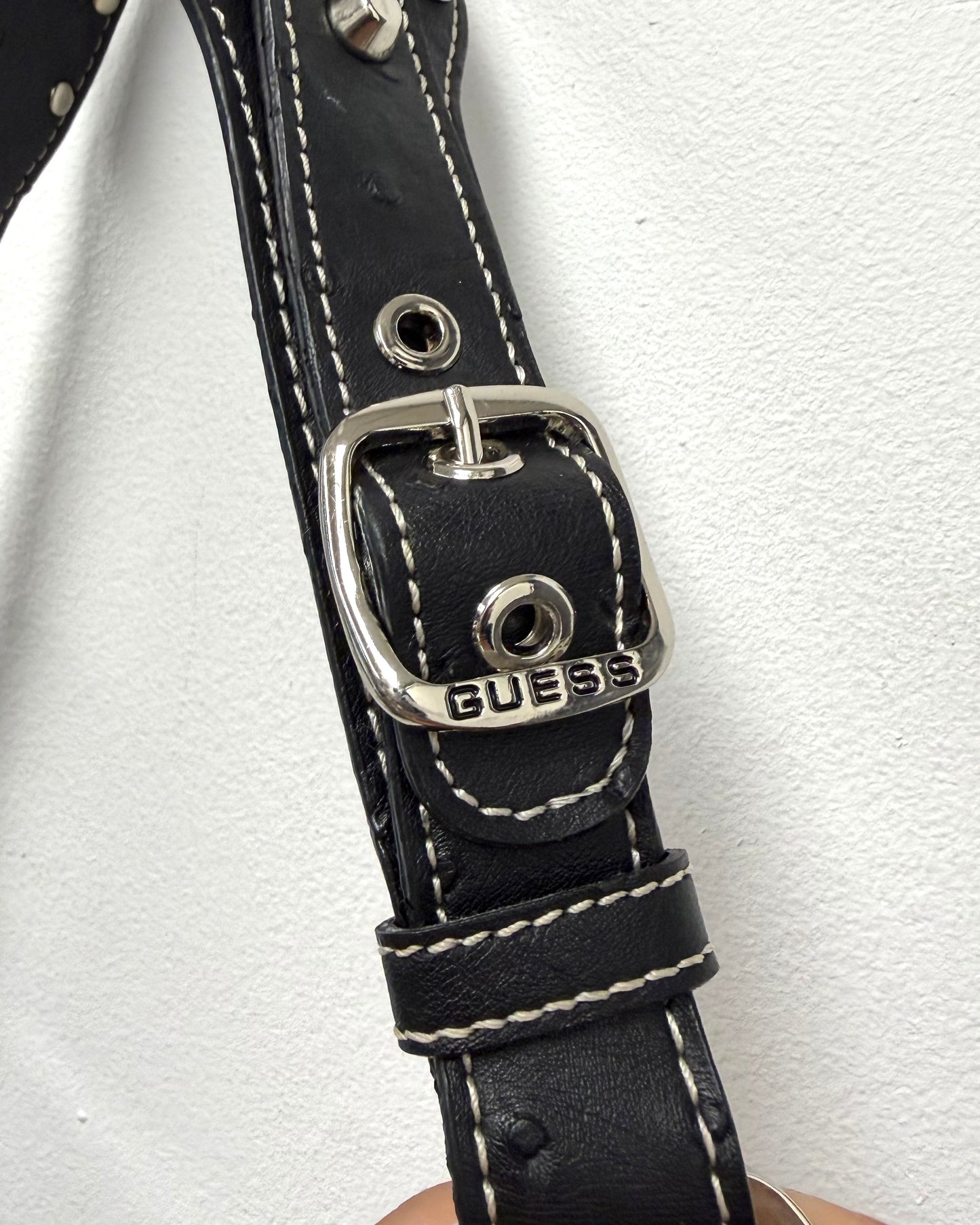 GUESS monogram hobo shoulder bag