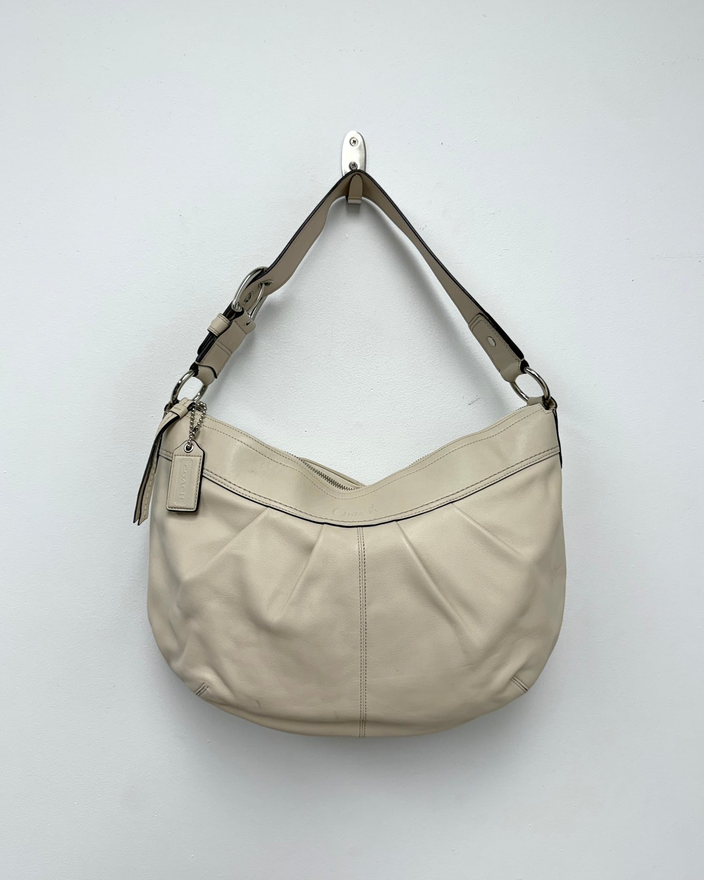 Leather Coach Soho hobo bag