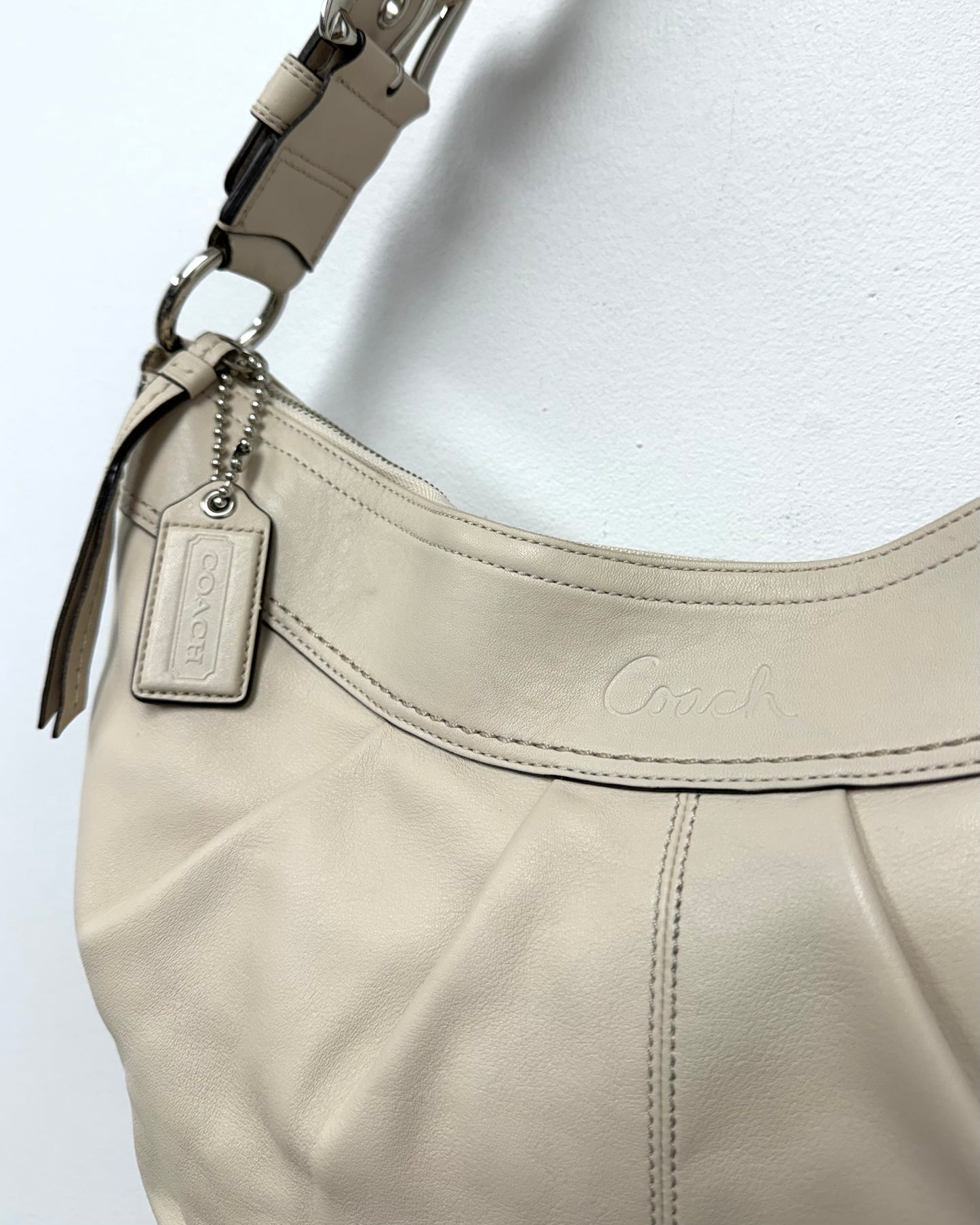 Leather Coach Soho hobo bag