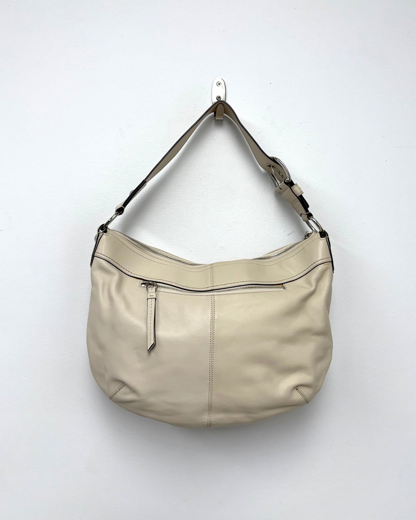 Leather Coach Soho hobo bag